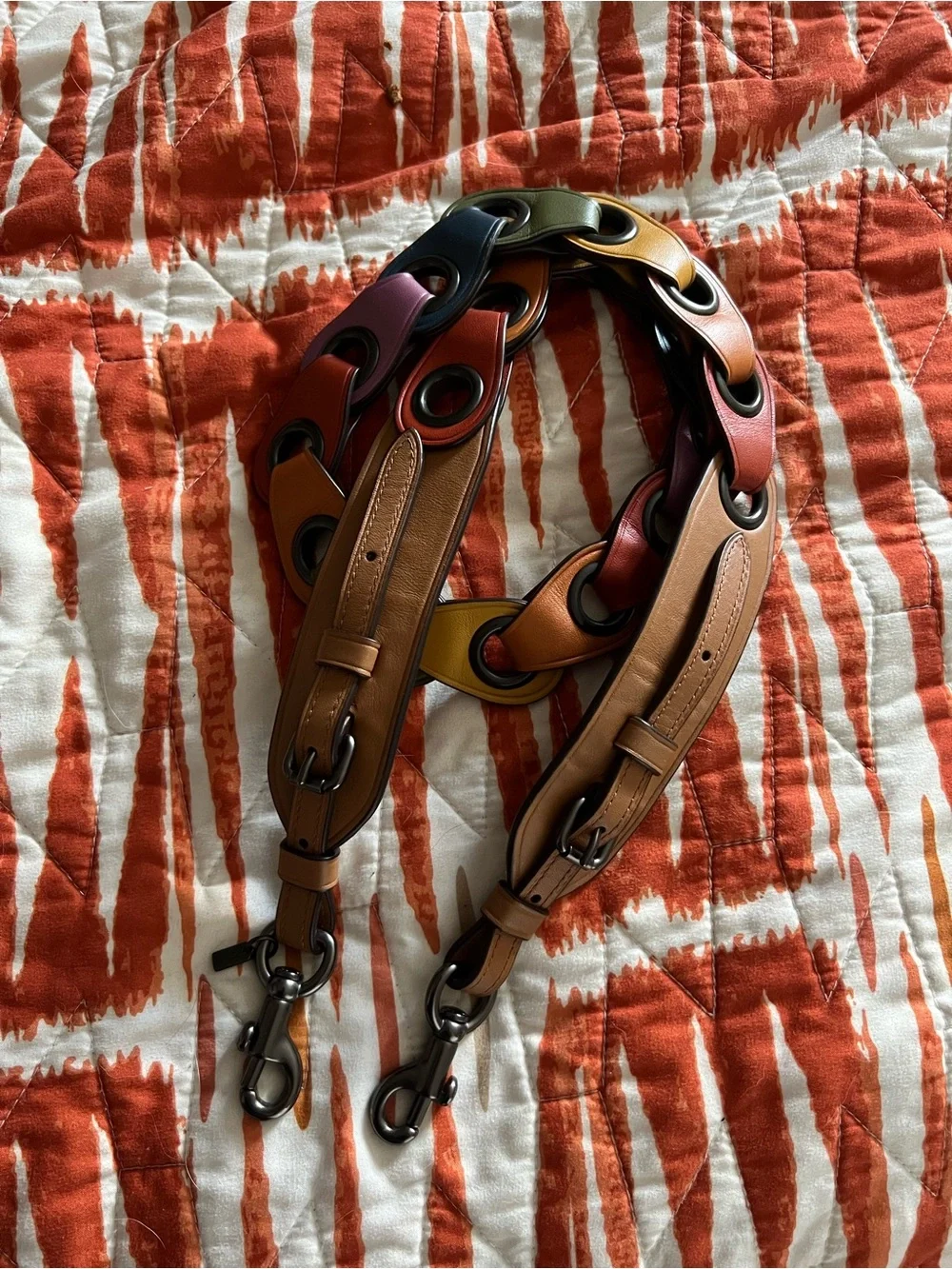 Coach Novelty Leather Bag Strap